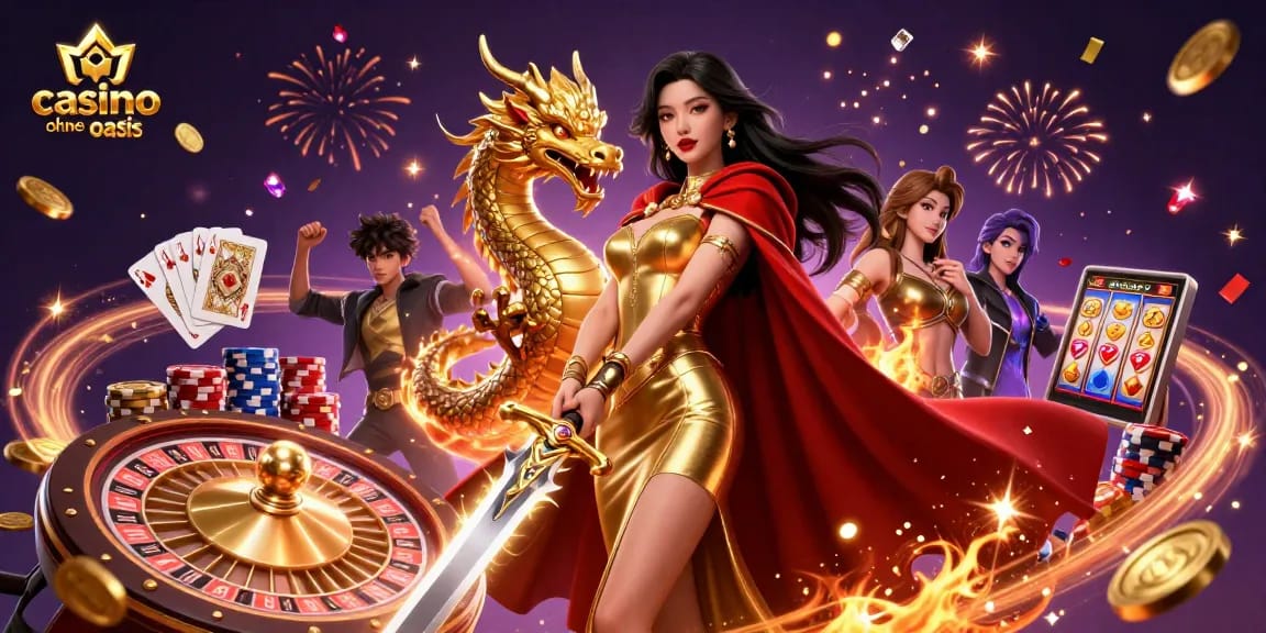 Experience thrilling gameplay in a vibrant casino ohne oasis atmosphere with exciting symbols and dynamic elements.
