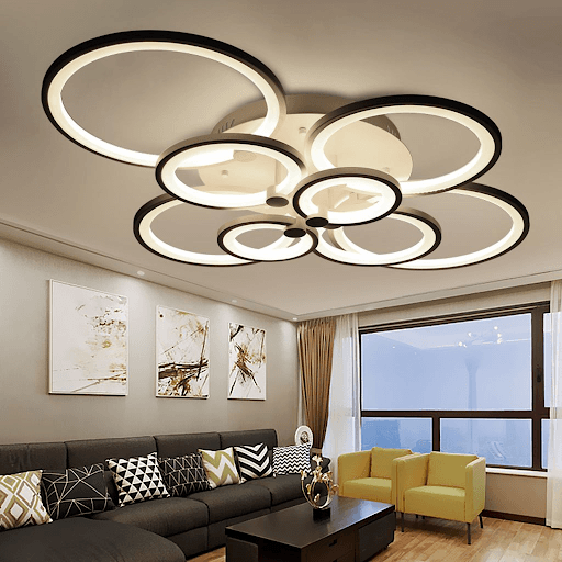 Lichtschichten: Hängelampen für Wohnzimmer in der Innenarchitektur einsetzen