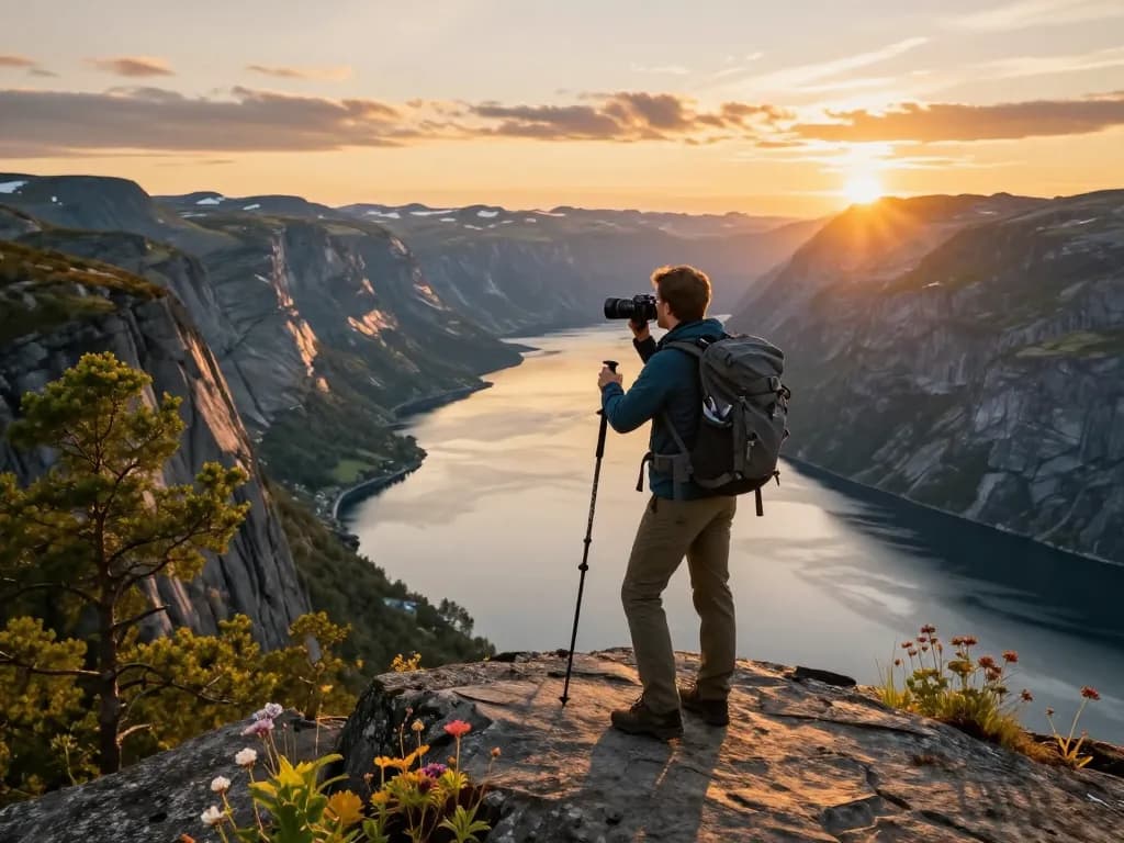 Entdecken Sie die Schönheit Skandinaviens während eines Urlaubs und erkunden Sie atemberaubende Landschaften.
