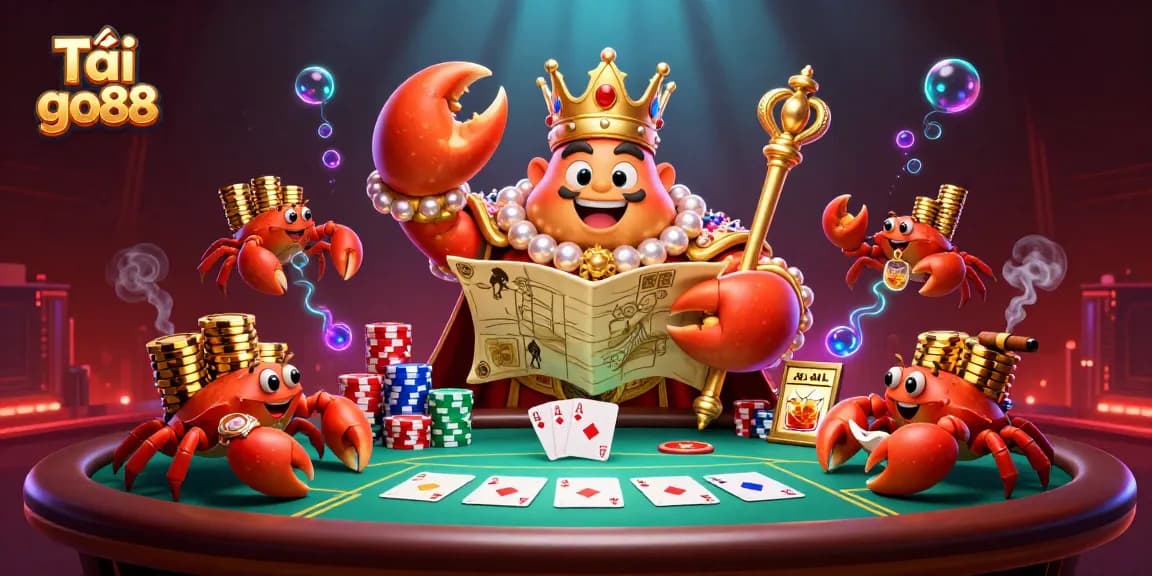 Engage in the thrilling adventure of Tải go88 while exploring an underwater casino kingdom with golden treasures.