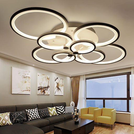 Lichtschichten: Hängelampen für Wohnzimmer in der Innenarchitektur einsetzen