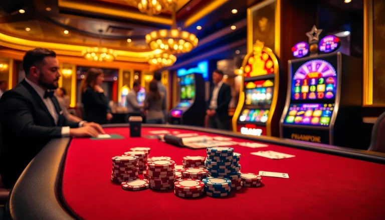 Experience the thrill of gaming at https://www.jl55.one/ with luxurious casino elements and vibrant slot machines.
