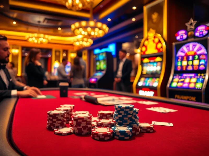 Experience the thrill of gaming at https://www.jl55.one/ with luxurious casino elements and vibrant slot machines.
