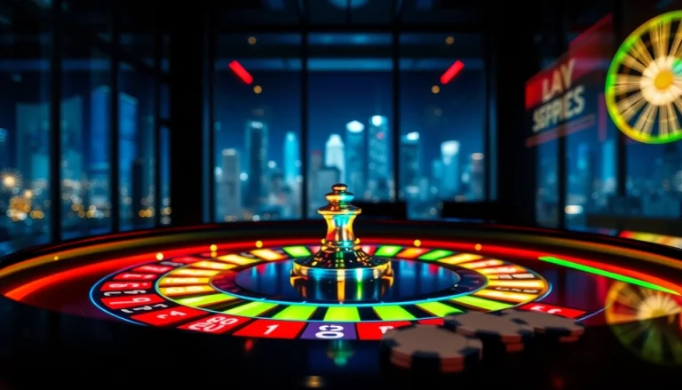 Játékosok élvezhetik a magyar online casino izgalmait egy modern, digitális roulett asztalnál.